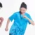 Qd95 quick dry sublimation t-shirt burst worn by model