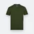 Rn60 combed cotton (190gsm) short sleeve basic t-shirt army green colour view
