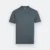 Rn60 combed cotton (190gsm) short sleeve basic t-shirt dark grey colour view