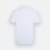 Rn60 combed cotton (190gsm) short sleeve basic t-shirt white back view
