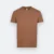 Rn71 combed cotton (210gsm) short sleeve basic t-shirt coca mocha colour view