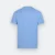 Rn71 combed cotton (210gsm) short sleeve basic t-shirt light blue back view