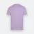 Rn71 combed cotton (210gsm) short sleeve basic t-shirt light purple back view