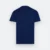 Rn71 combed cotton (210gsm) short sleeve basic t-shirt navy pro back view