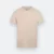 Rn71 combed cotton (210gsm) short sleeve basic t-shirt sand colour view