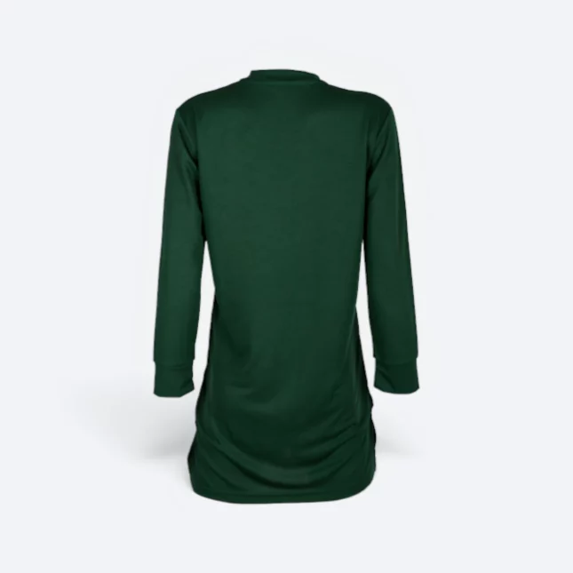 SK05 Quick Dry Long Sleeve Basic Muslimah Forest Green Sk05 quick dry long sleeve basic muslimah forest green back view