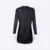 SK05 Quick Dry Long Sleeve Basic Muslimah Navy Sk05 quick dry long sleeve basic muslimah navy back view