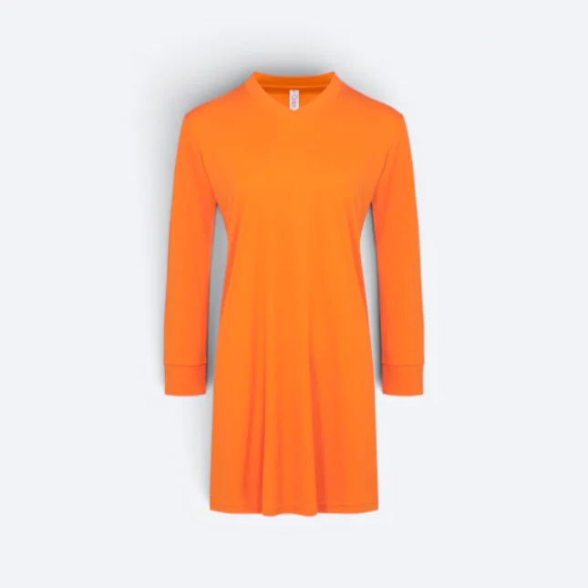 SK05 Quick Dry Long Sleeve Basic Muslimah Orange Sk05 quick dry long sleeve basic muslimah orange colour view