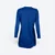 SK05 Quick Dry Long Sleeve Basic Muslimah Royal Sk05 quick dry long sleeve basic muslimah royal back view