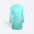 SK05 Quick Dry Long Sleeve Basic Muslimah Tiffany Blue Sk05 quick dry long sleeve basic muslimah tiffany blue back view