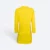 SK05 Quick Dry Long Sleeve Basic Muslimah Yellow Sk05 quick dry long sleeve basic muslimah yellow back view