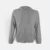 Ss10 full-zip hoodie ash grey colour view