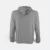 Ss10 full-zip hoodie ash grey back view