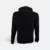 Ss10 full-zip hoodie black back view