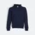 Ss10 full-zip hoodie navy pro colour view