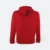 Ss10 full-zip hoodie red back view