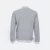 Ss13 full-zip varsity jacket ash grey-white back view
