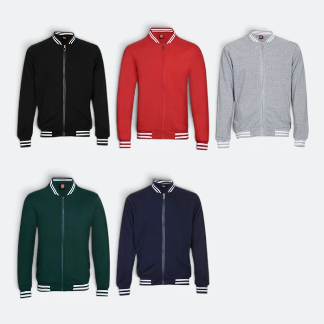 Ss13 full-zip varsity jacket all colours