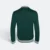 Ss13 full-zip varsity jacket forest green-white back view
