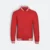 Ss13 full-zip varsity jacket red-white colour view