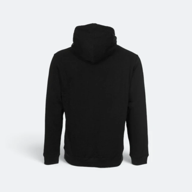SS14 Pullover Hoodie Black Ss14 pullover hoodie black back view
