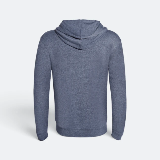 SS14 Pullover Hoodie Dark Grey Melange Ss14 pullover hoodie dark grey melange back view