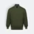 Ss15 full-zip bomber jacket khaki green colour view
