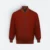 Ss15 full-zip bomber jacket maroon colour view