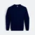 Ss16 crew neck sweatshirt navy colour view