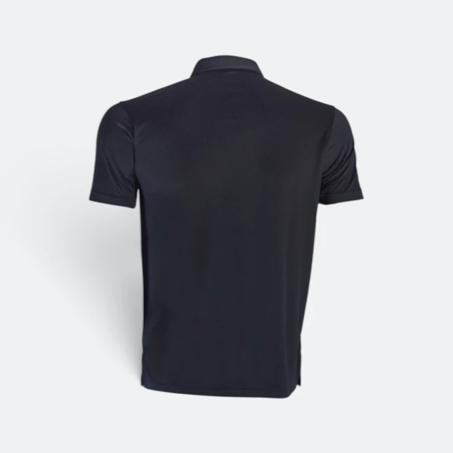 TT01 Tritan Premium Microfibre Activewear Polo Navy Tt01 tritan premium microfibre activewear polo navy back view