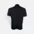TT02 Tritan Premium CVC Combed Cotton Polo Black Tt02 tritan premium cvc combed cotton polo black back view