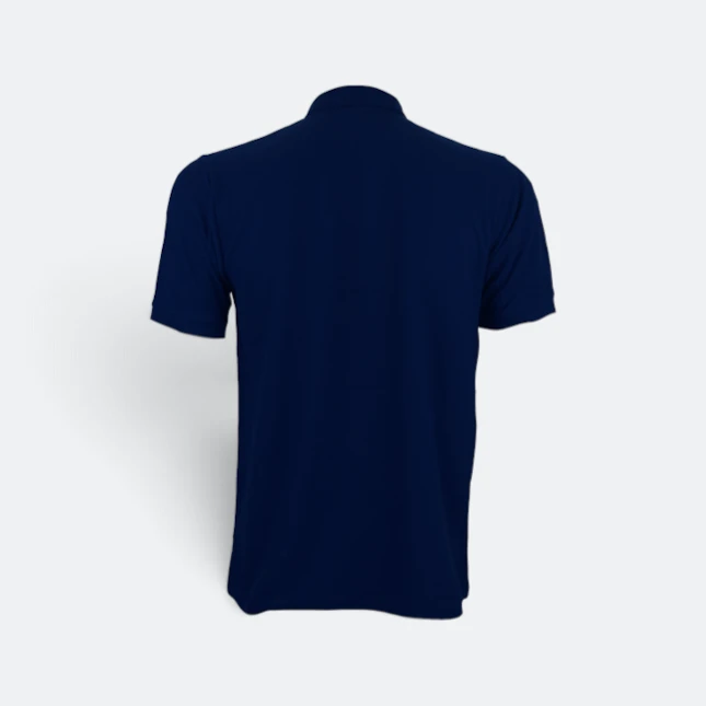 TT02 Tritan Premium CVC Combed Cotton Polo Navy Pro Tt02 tritan premium cvc combed cotton polo navy pro back view