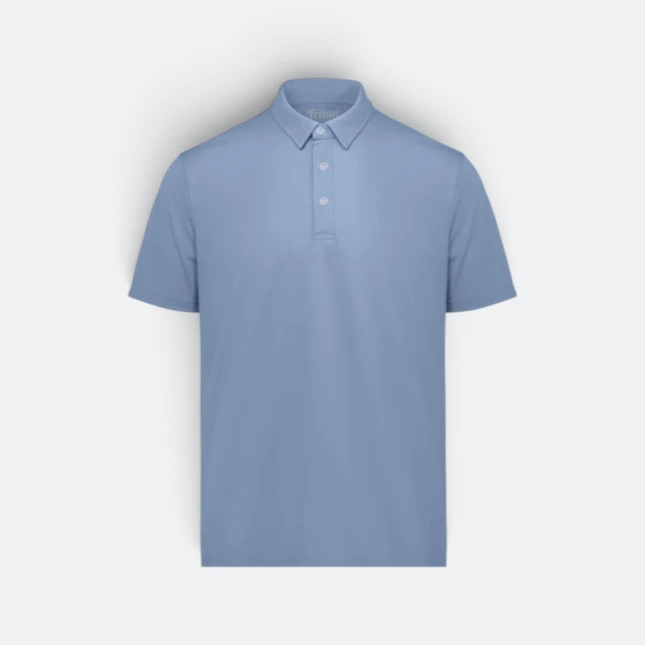 TT03 Tritan Premium Tencel Roma Polo Blue Tt03 tritan premium tencel roma polo blue colour view