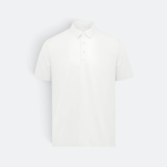 TT03 Tritan Premium Tencel Roma Polo White Tt03 tritan premium tencel roma polo white colour view