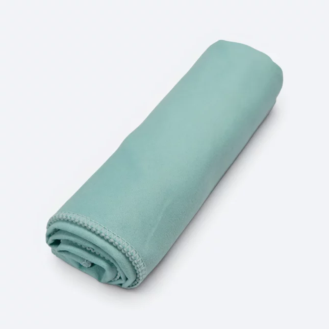 Tw10 polyester sport towel 14"x30" tiffany blue colour view