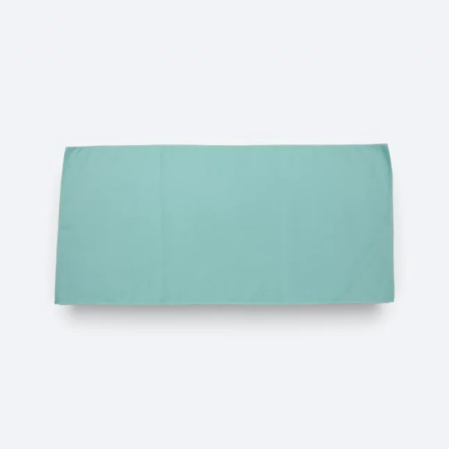 Tw10 polyester sport towel 14"x30" tiffany blue full colour view