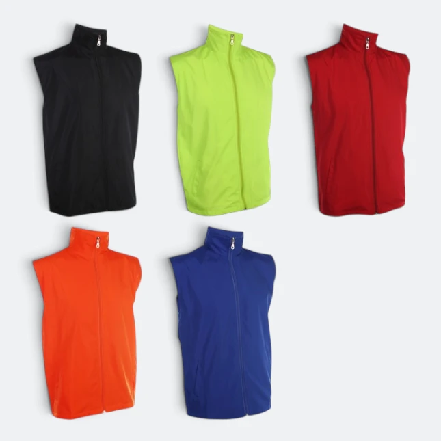 Vj06 full-zip sleeveless vest jacket all colours