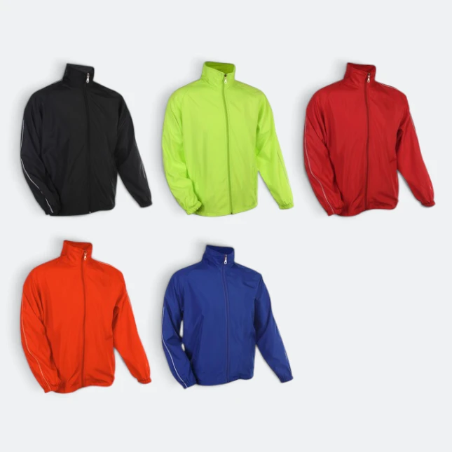 Wb06 full-zip windbreaker jacket vivid colours all colours