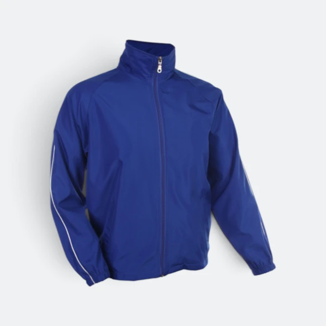 Wb06 full-zip windbreaker jacket vivid colours royal colour view