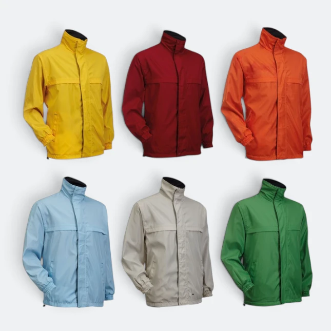 Wr01 full-zip reversible windbreaker 6 colourways all colours