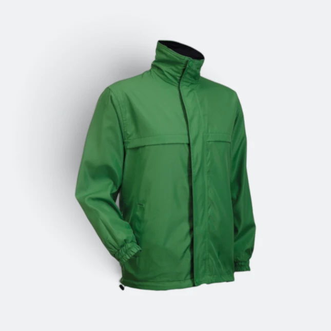 Wr01 full-zip reversible windbreaker 6 colourways green-navy colour view