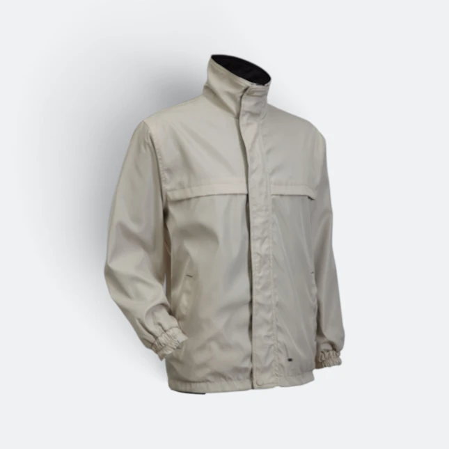 Wr01 full-zip reversible windbreaker 6 colourways khaki-black colour view
