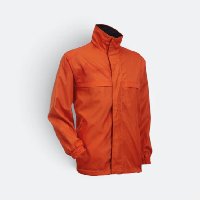 Wr01 full-zip reversible windbreaker 6 colourways orange-black colour view