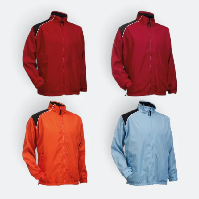 WR03 Full-Zip Reversible Windbreaker Colour on Black Colours Wr03 full-zip reversible windbreaker colour on black all colours