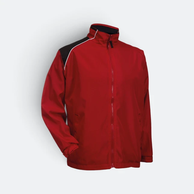 WR03 Full-Zip Reversible Windbreaker Colour on Black Red-Black Wr03 full-zip reversible windbreaker colour on black red-black colour view