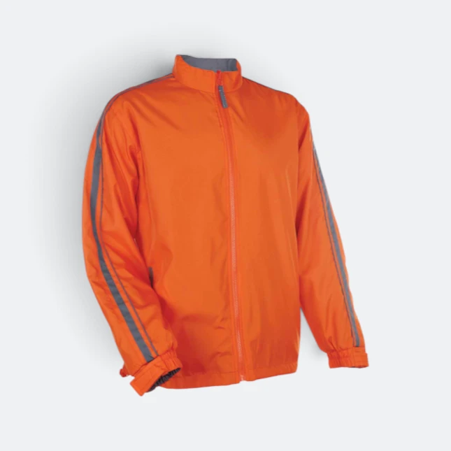 Wr04 full-zip reversible windbreaker bright colours orange colour view