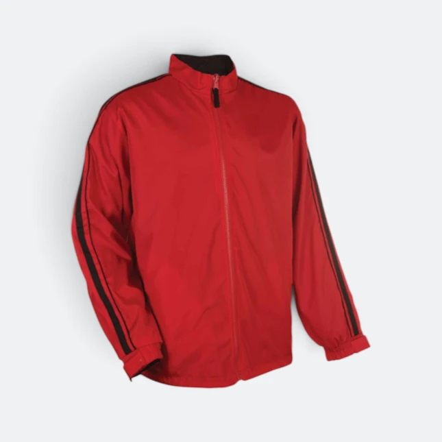 Wr04 full-zip reversible windbreaker bright colours red colour view