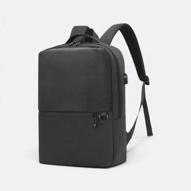 GBM9016 Tarko Laptop Backpack Black SideView Gbm9016 tarko laptop backpack black side view view