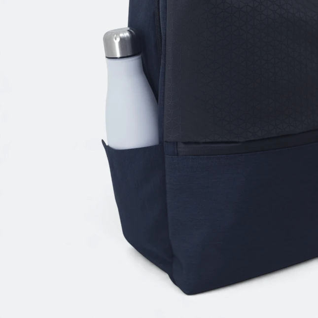 GBM9016 Tarko Laptop Backpack Navy Bottle Pocket Gbm9016 tarko laptop backpack navy bottle pocket view