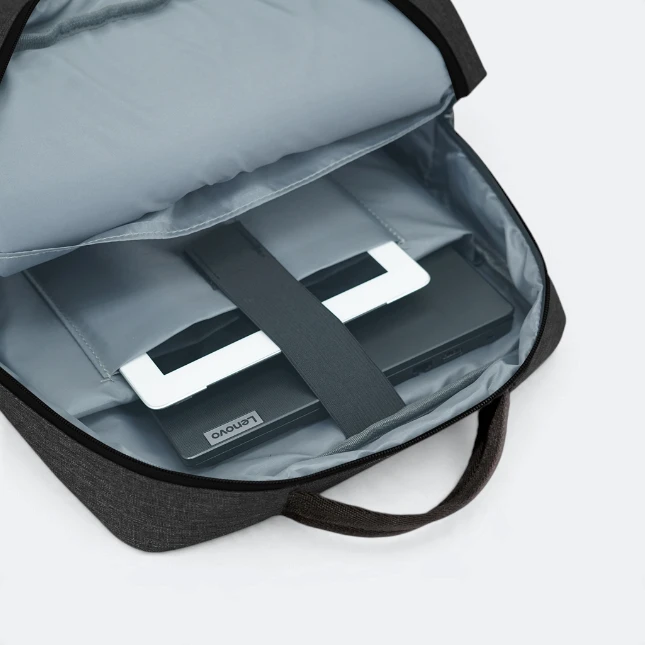 GBM9017 Vexa Laptop Backpack Black Laptop Compartment Gbm9017 vexa laptop backpack black laptop compartment view